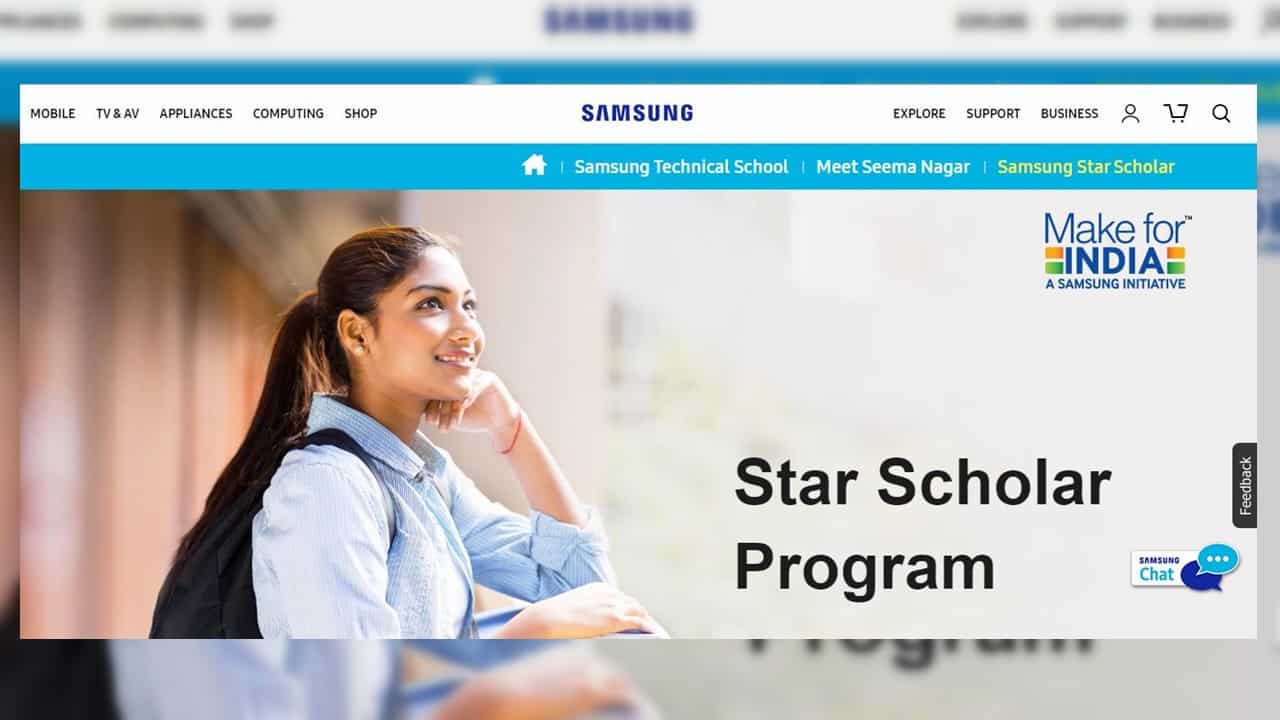 samsung scholarship program