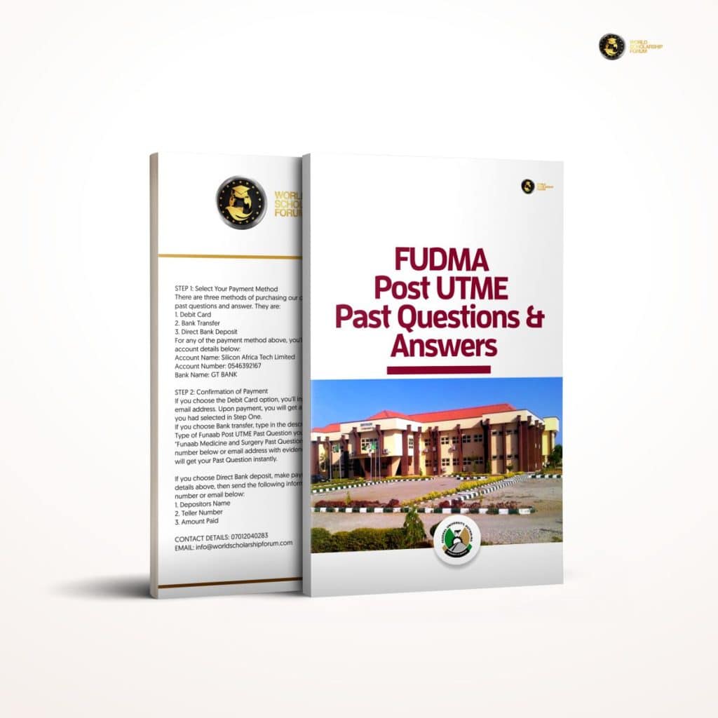 fudma-post-utme-past-question