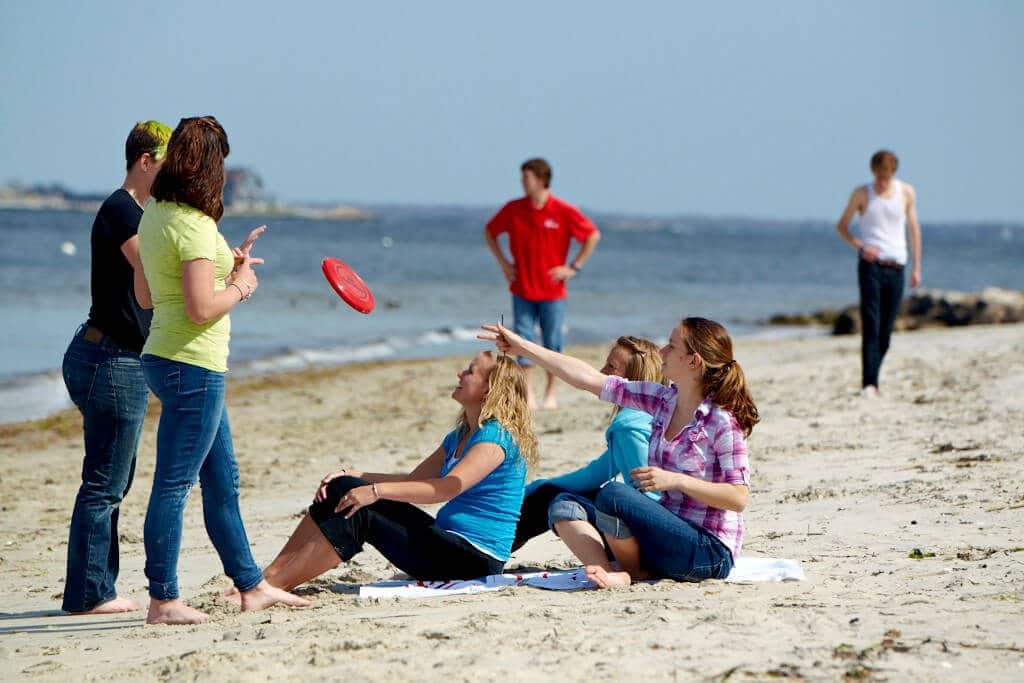 college by the beach