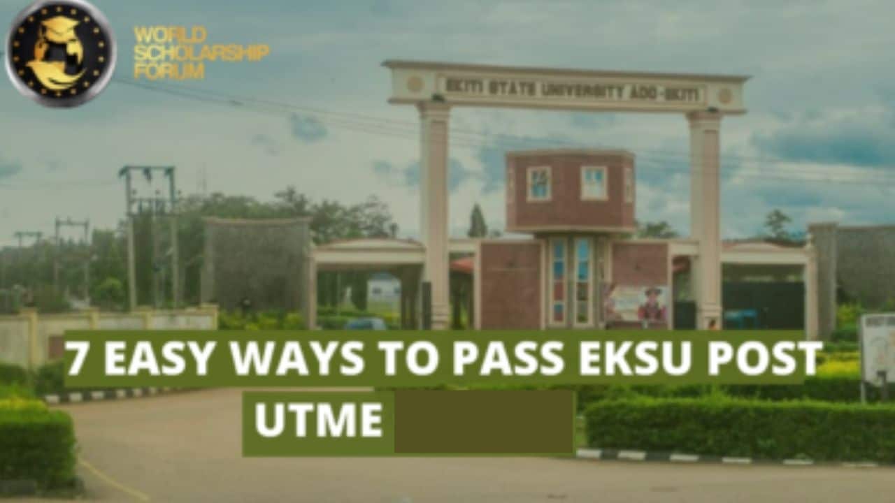 7 easy ways to pass EKSU post utme