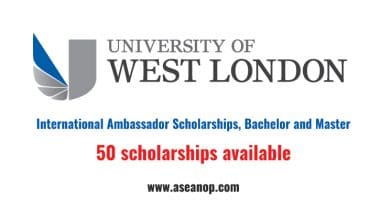 University of West London International Ambassador Scholarships