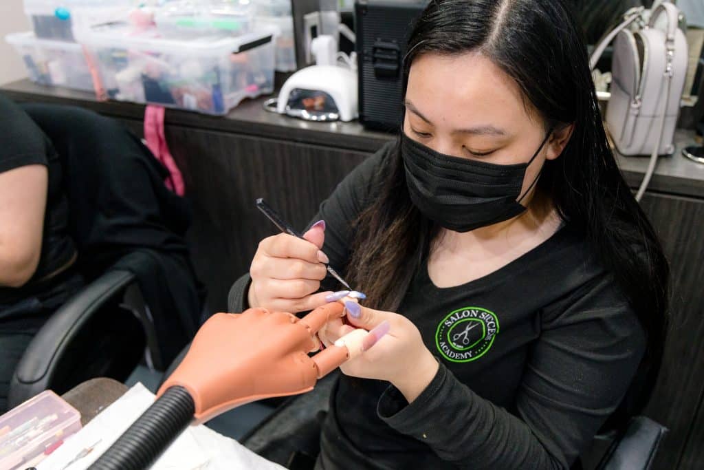 Nail tech schools in California