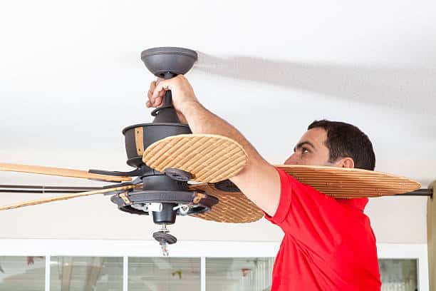 how to fix a wobbly ceiling fan